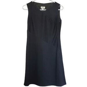 7211 * BCBGMaxAzria Vintage Midi Dress Black Size Unknown Made in USA